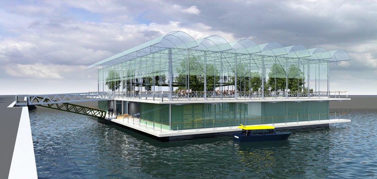 Floating farm Floating farm