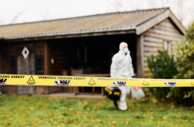 Header Asbest Verboden Toegang