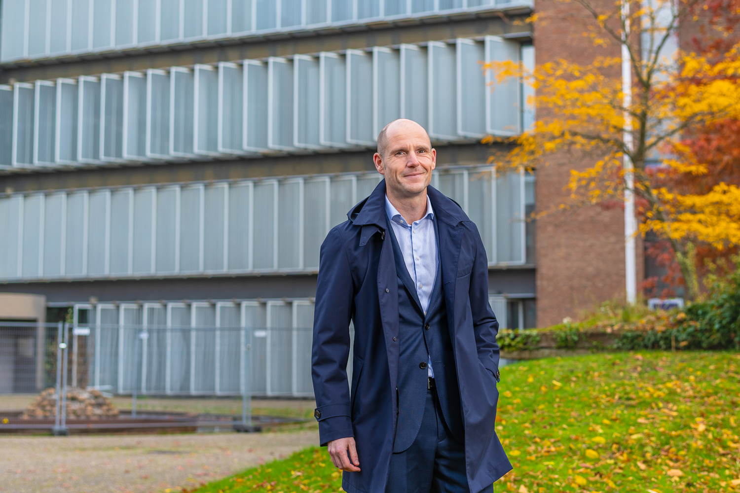 Foto van Marc Snijders Directeur Van Reales voor een pand in Breda voor de Transformatiefaciliteit