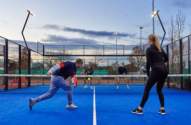 Vereniging Padel Padelbanen Spel 665X436