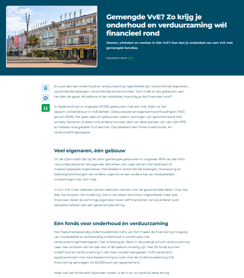 Appartement En Eigenaar Artikel 1